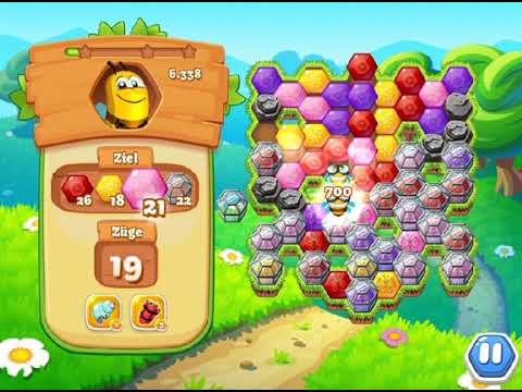 Bee Brilliant Blast 72 - No Boosters (by match3news.com)