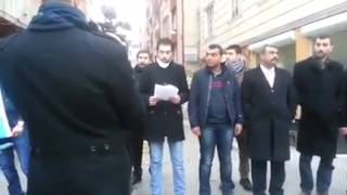 preview picture of video 'Siirt Ülkü Ocakları (300 Uygur Türk'ü için ) Basın açıklaması'
