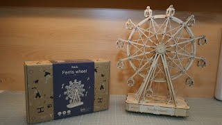 Rolife / Riesenrad - Ferris wheel / 3D Holz Puzzle - 3D Wooden Puzzle / Zusammen Bau in Zeitraffer