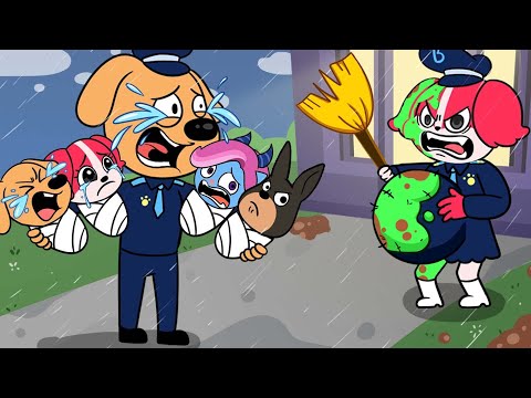 Labrador Get Out of My House!! I Don't Want To Get PREGNANT Anymore?! | Sheriff Labrador Animation