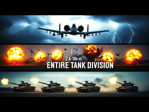 A-10 Warthog Destroys 9 Tanks In Blinding Sandstorm - Silver Star Combat Mission Declassified