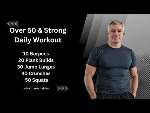 Over 50 & Strong Daily Workout W8D2