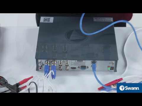 Swann DVK-4580 Set up Wizard - Thermal Sensing HD Security System DVR-4575