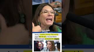 "CALUNIADORA!", diz Bia Kicis sobre Soraya Thronicke