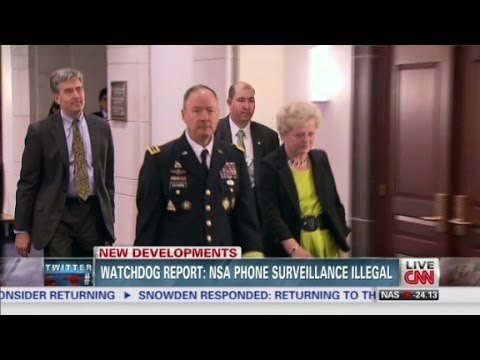 Watchdog report: NSA surveillance illegal