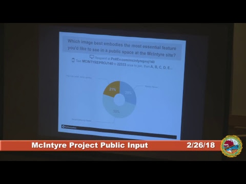 McIntyre Public Input Session 2.26.18