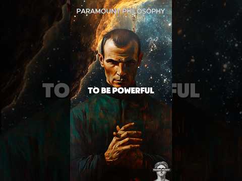 Machiavelli Demands You to Be Powerful | Be Stoic in Mind, Ruthless in Action #stoicism #machiavelli