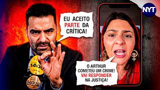 MAMAEFALEI reconhece erro, mas MULHER DO BOULOS reage em vídeo resposta