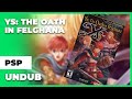 UNDUB Testing Ys The Oath In Felghana On PPSSPP