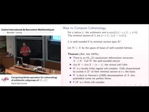 Mark W. McConnell: Computing Hecke operators for cohomology of arithmetic subgroups of SL_n(Z)