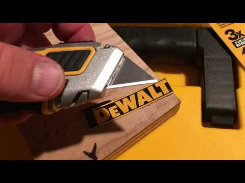 DeWALT Retractable Blade Utility Knife is awesome!