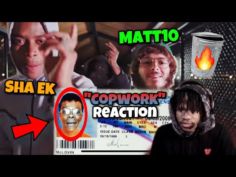 WORST NY Drill Song EVER?! | Sha Ek x Matt10 - Copwork (Blockwork Diss) REACTION