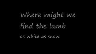 U2-White as Snow (Lyrics)