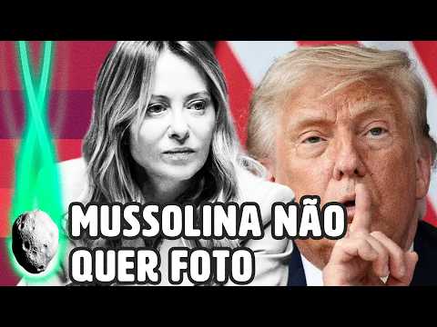 ACABOU A AMIZADE: MELONI E TRUMP TROCAM FARPAS | PLANTÃO