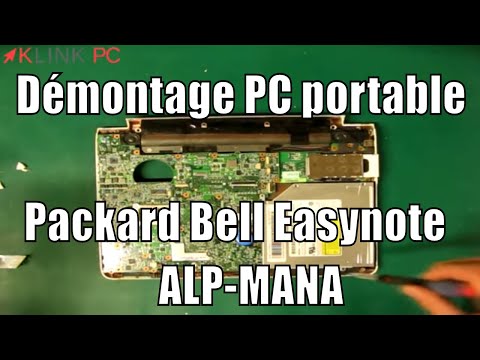 comment demonter pc portable packard bell easynote