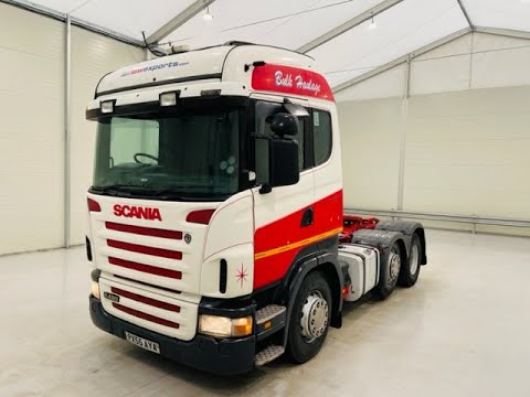 PX55 AYA - Scania R420 Midlift Highline Tractor Unit Manual | Law Truck Centre UK