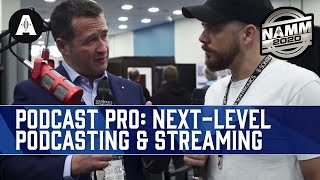 Video thumbnail for Sontronics Podcast Pro Mic - The Perfect Podcasting/Streaming Companion! - NAMM 2020 by Andertons Synths, Keys and Tech