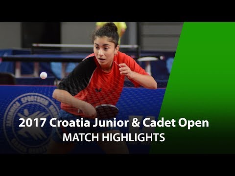 2017 Croatia Junior & Cadet Open Highlights: Yukari Sugasawa vs Elizabet Abraamian (CG-Final)