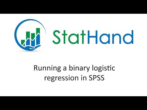 StatHand - Running a binary logistic regression in SPSS