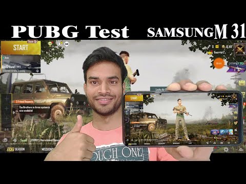PUBG Test in All Graphic Settings on Samsung M31,Exynos 9611,6GB Ram/128GB ROM | 6000 mAh Battery🔥🔥🔥