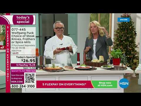 HSN | Chef Wolfgang Puck Holiday Favorites 10.14.2022 - 04 AM