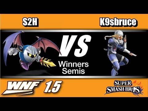 WNF 1.5 - A2 | S2H (Luigi) Vs. NIPS | K9sBruce (Diddy Kong) Winners Semi - Smash Wii U