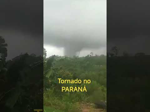 Tornado em São José da Boa Vista - PR