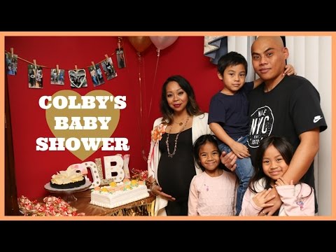 BABY SHOWER VLOG FOR COLBY | BABY #4 | TeamYniguezVlogs #159b | MommyTipsByCole Video