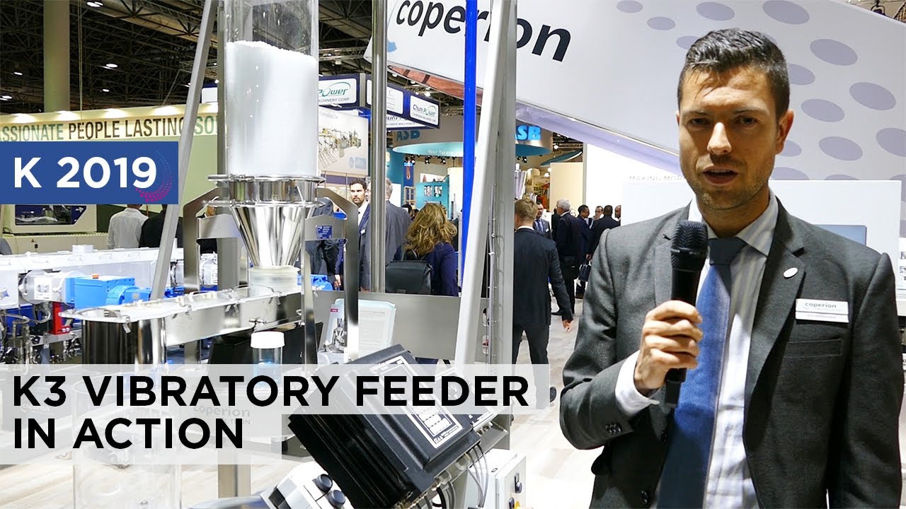 Coperion K-Tron at K 2019 - New innovative Vibratory Feeder