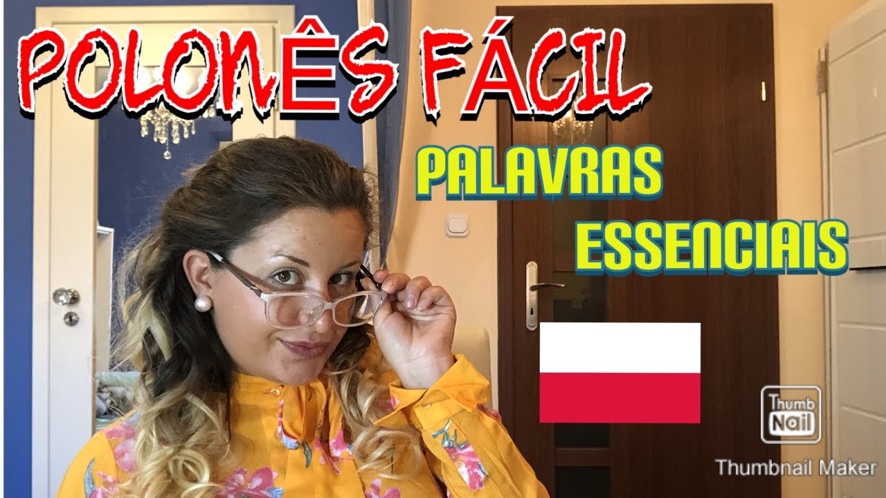 PRIMEIRA AULA DE POLONÊS - PALAVRAS ÚTEIS