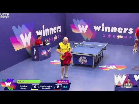 WINners CUP table 2  12.12  Priadko Sergei -  Shinkarenko Gennadii  15:00