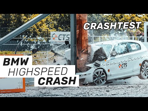 Highspeed Crash Test. BMW vs. Tree. #crash #bmw #e87