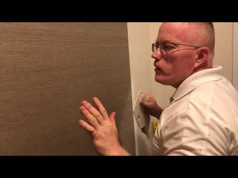 How To Double Cut Phillip Jeffries Natural Textured Wallcovering - Spencer Colgan