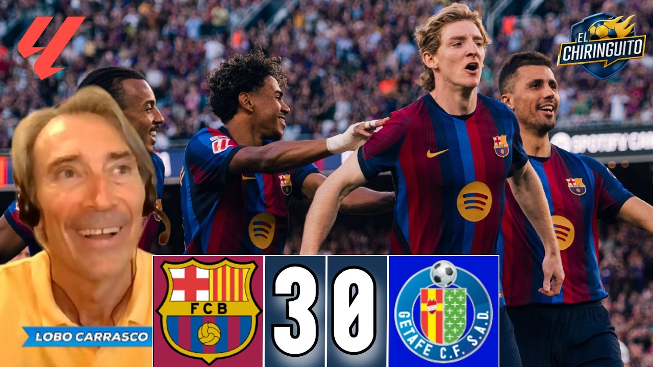 🔥 ¡EL BARÇA SOLO CONOCE LA VICTORIA! | Resumen Barça 3-0 Getafe