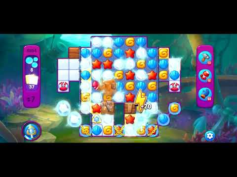 Fishdom Super Hard level 6954 no boosters フィッシュダム