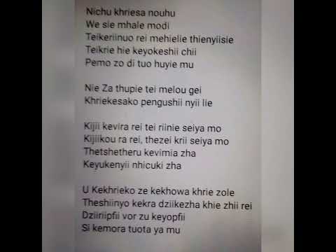 lyric video of "Nieza Thupie".