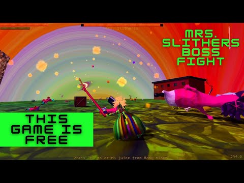 Juice Galaxy - Mrs. Slithers - Full Boss Fight