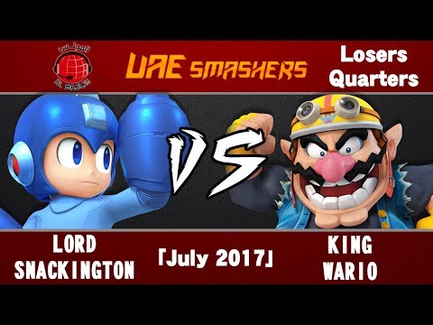 SSB4 Jul 2017: Lord Snackington (Mega Man) vs King Wario (Wario, Dark Pit, Marth) - LQ