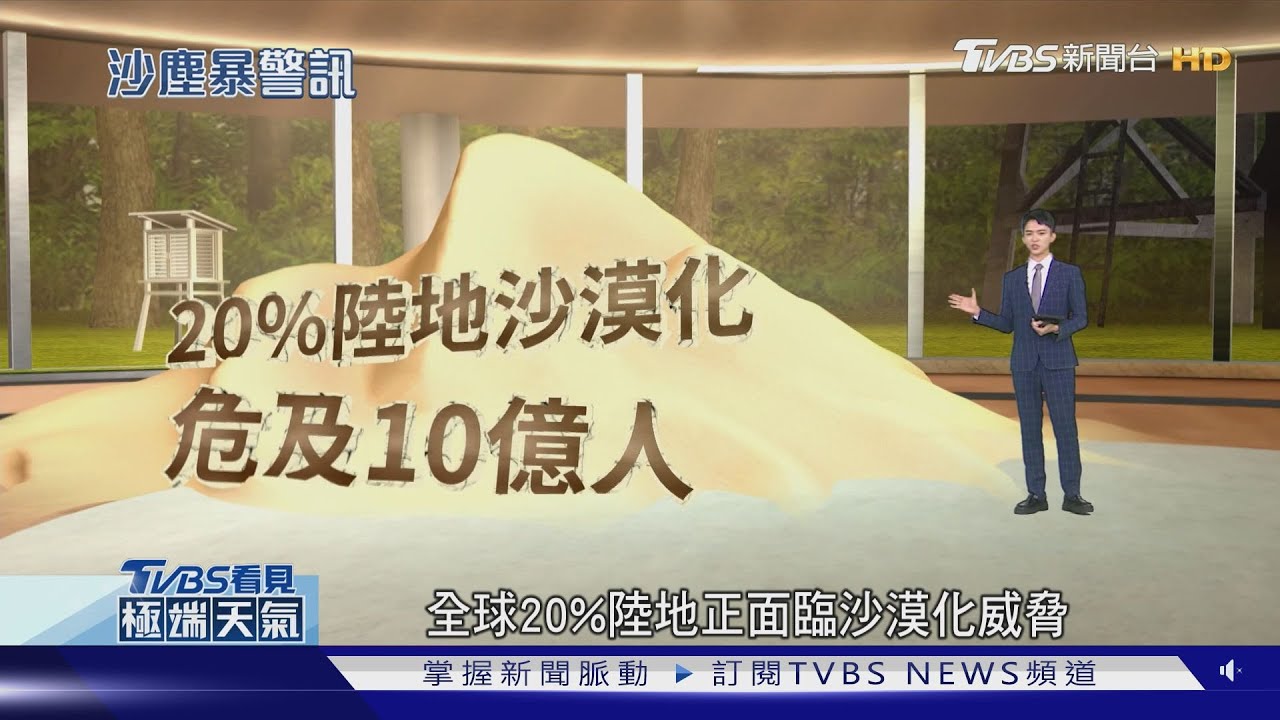 看見極端天氣/沙塵暴千里長征!強勢襲台恐成新常態?