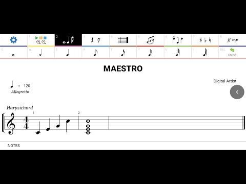 Maestro - Music Composer Video