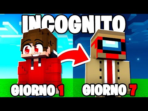 HO PASSATO 7 GIORNI NASCOSTO per SALVARE il MIO SERVER MINECRAFT!