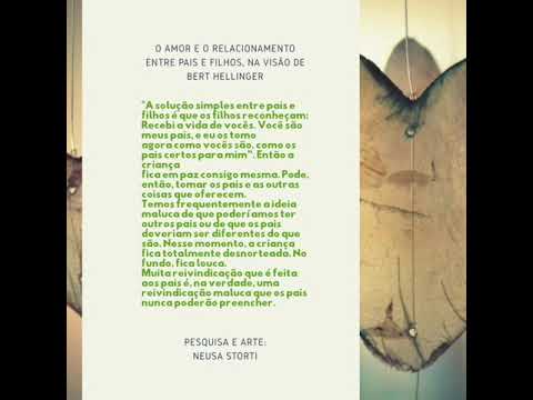 O Amor e o Relacionamento entre Pais e Filhos, na visão de Bert Hellinger