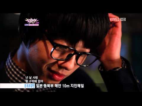 [110311]Song Jieun & BANG - Going Crazy live [Music Bank]