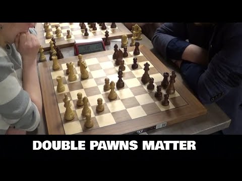Double pawns in English opening | Chernyak - Mustaps | Blitz chess