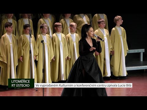LITOMĚŘICE: Ve vyprodaném Kulturním a konferenčním centru zpívala Lucie Bílá