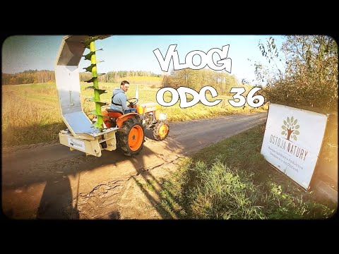 Ostoja Vlog episode 36 Working on compost and an original machine for aerating the pile from @bio...