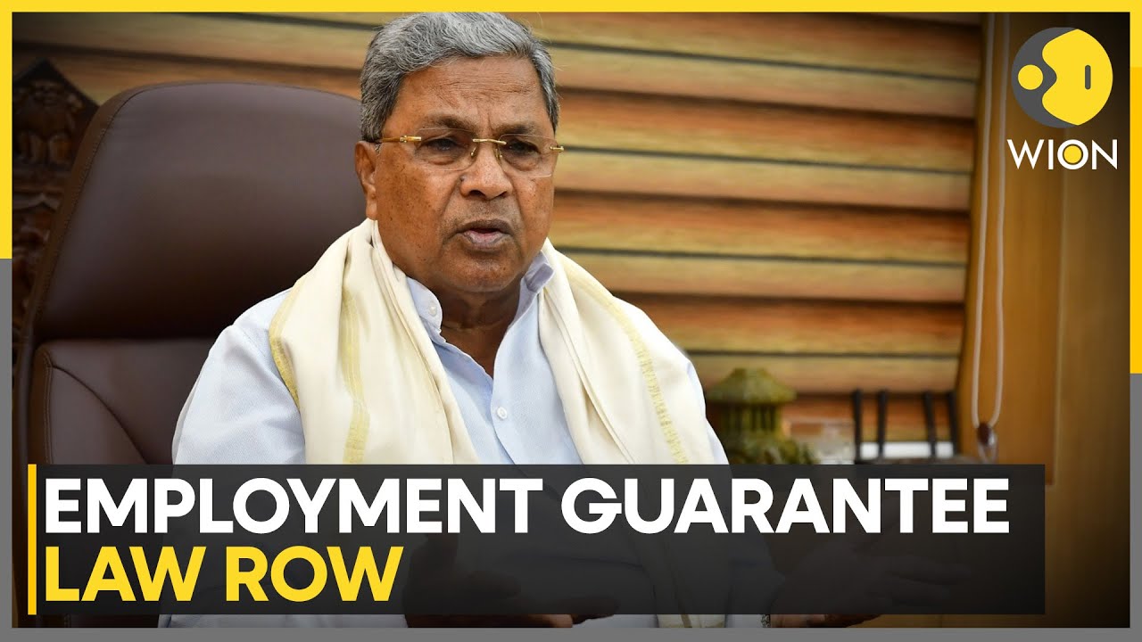 India: Karnataka CM Seeks Suspension of VB-G RAM G Law Implementation | WION