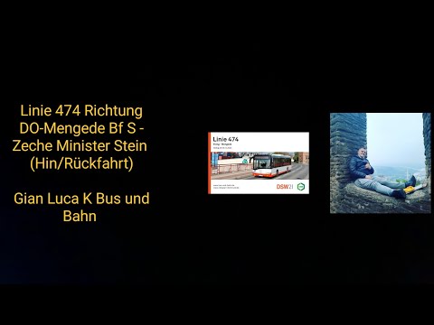 Linie 474 Richtung DO-Mengede Bf S - Zeche Minister Stein | (Hin/Rückfahrt) | GLKBuB
