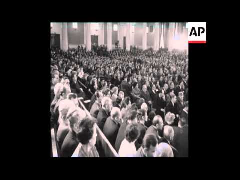 CAN 368 PRESS CONFERENCE GIVEN BY THREE COSMONAUTS