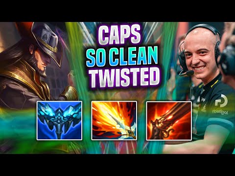CAPS IS SO CLEAN WITH TWISTED FATE! - G2 Caps Plays Twisted Fate Mid vs Yone! | Season 2022